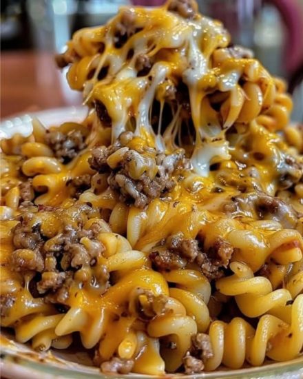 Kjøttdeiggryte med ost er den ideelle løsningen