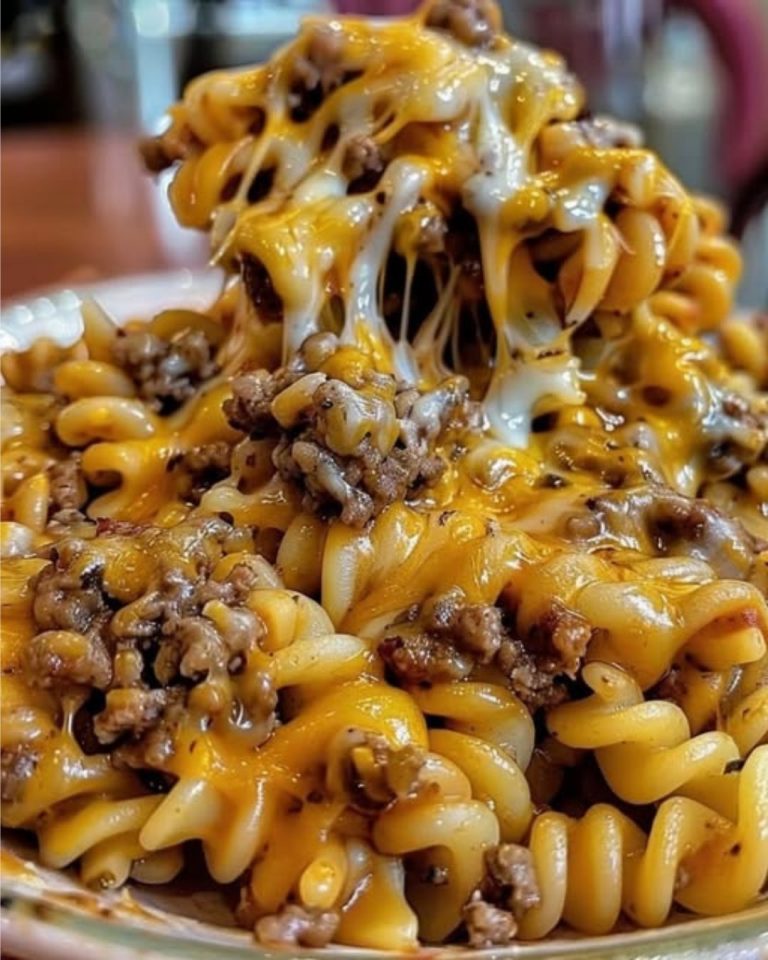 Kjøttdeiggryte med ost er den ideelle løsningen