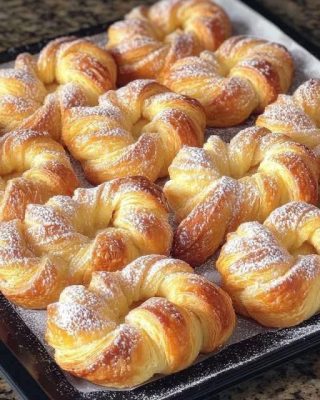 bruker en pakke butterdeig