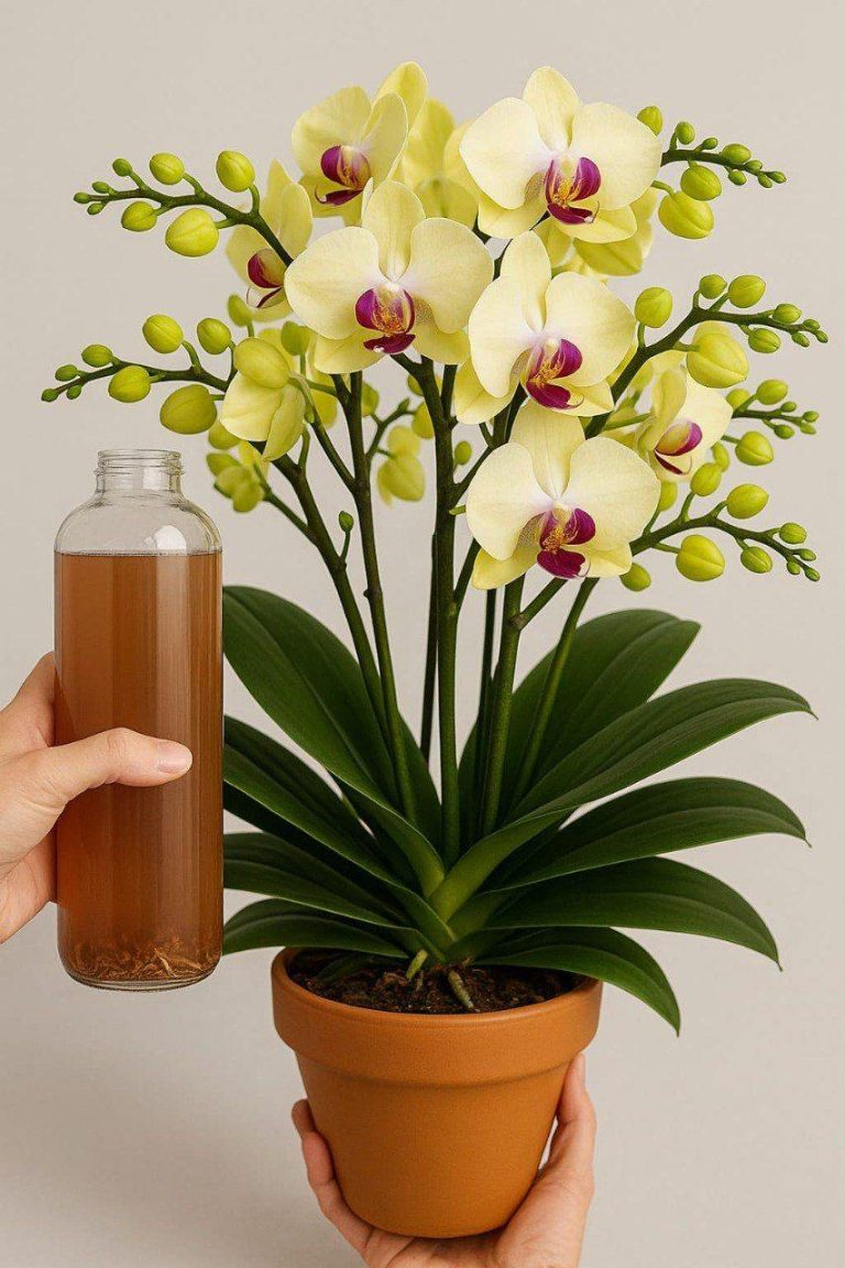 En naturlig løsning som stimulerer blomstring og bladglans