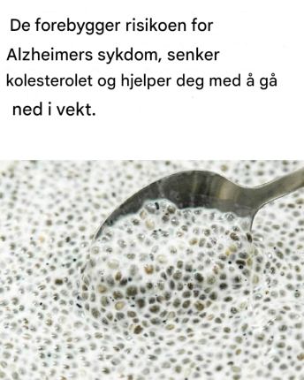 Egenskaper til chiafrø: kalorier, fordeler og kontraindikasjoner