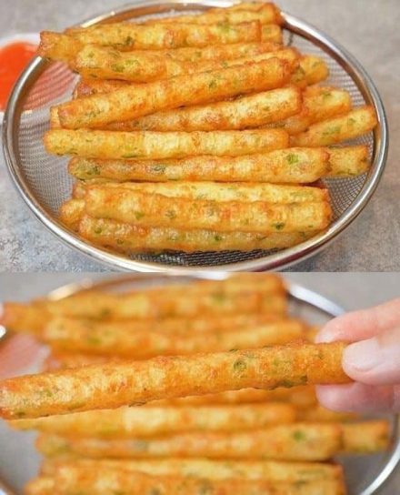 Ovnsbakte parmesan- og hvitløksfries