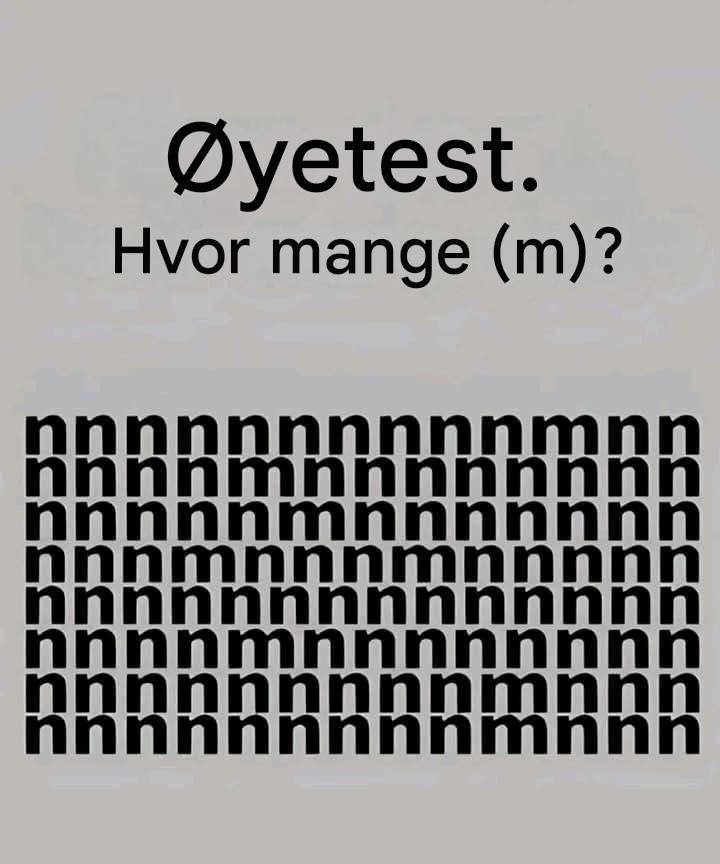 Kan du se forskjellen?