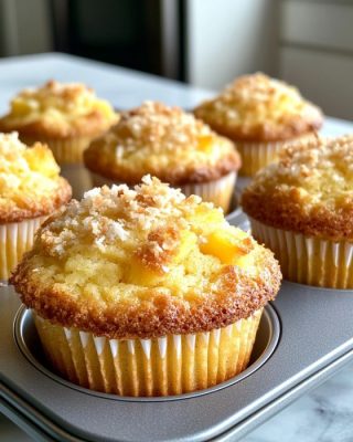 Hawaiiske ananasmuffins