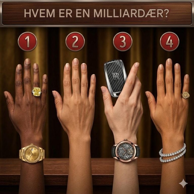 Kan du gjette hvem den virkelige milliardæren er? Test IQ-en din!