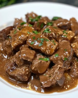 Fattigmans oksekjøttstroganoff