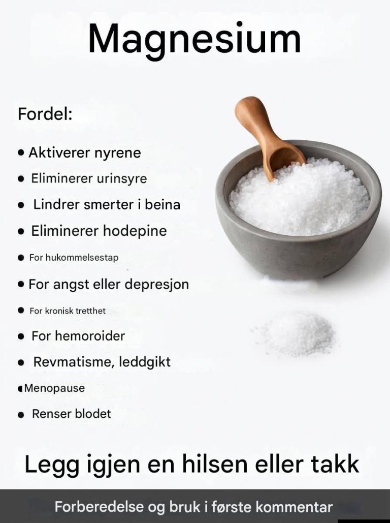 Hvorfor du bør ta magnesium hver dag: Fordeler, bruk og helseeffekter